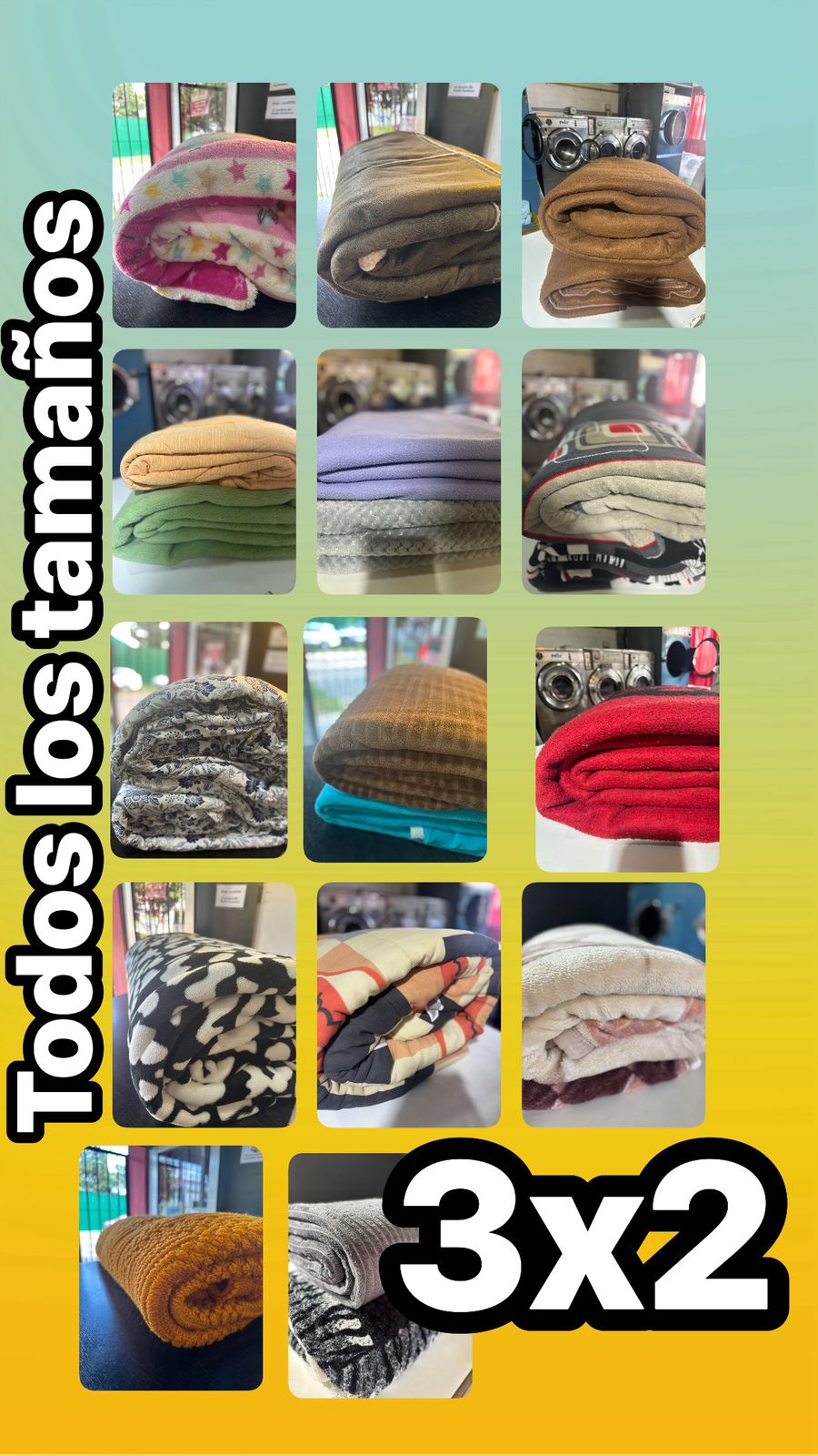 Acolchados y frazadas de todos los tamaños - Promoción 3x2